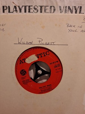 WILSON PICKETT MINI SKIRT MINNIE / BACK IN YOUR ARMS ATLANTIC VG+ 7''  VINYL 45