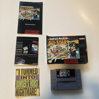 CIB Super Mario All Stars (Super Nintendo, SNES) | eBay