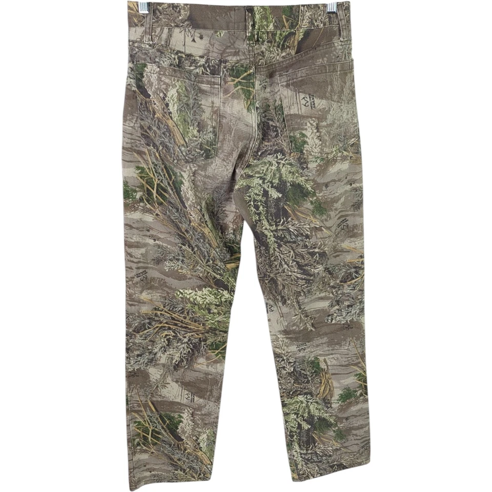 Realtree Mens MAX-1 Camo Pants 32x32 Outdoor Hunting Jeans (Measures 32x30) - Image 3 of 4