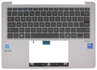 Original US Keyboard w/ Palmrest Upper Case for ASUS ExpertBook P5 P5405 Silver