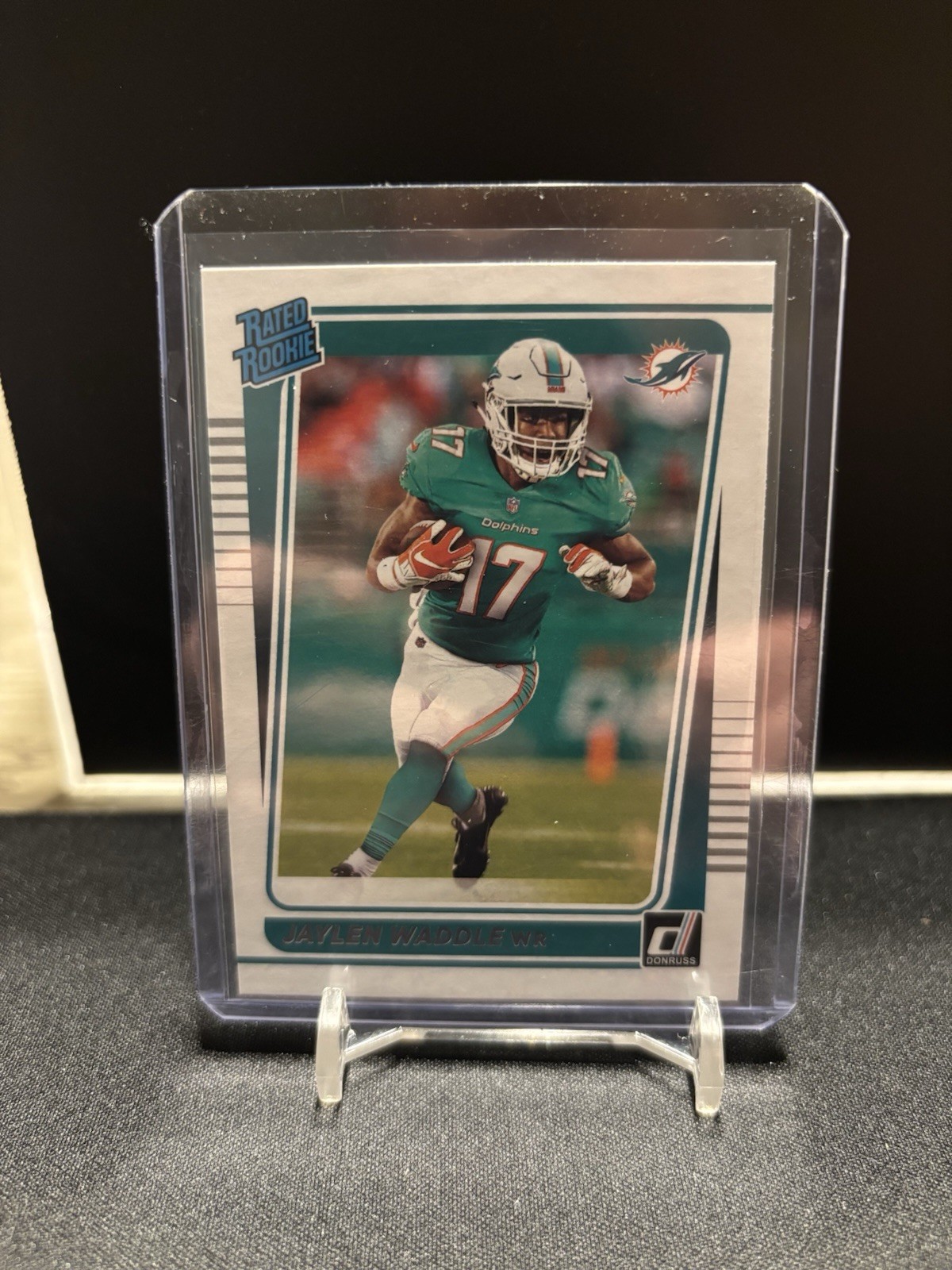 2021 Panini Donruss - Rated Rookie Jaylen Waddle #263 (RC)