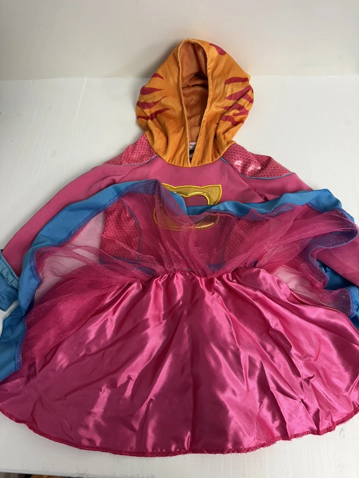 Disfraz Ginny Super Gatitos Talla 5T-6T Vestir Usado con Bolso de Peluche Ginny Niño Pequeño Foto 4 de 4