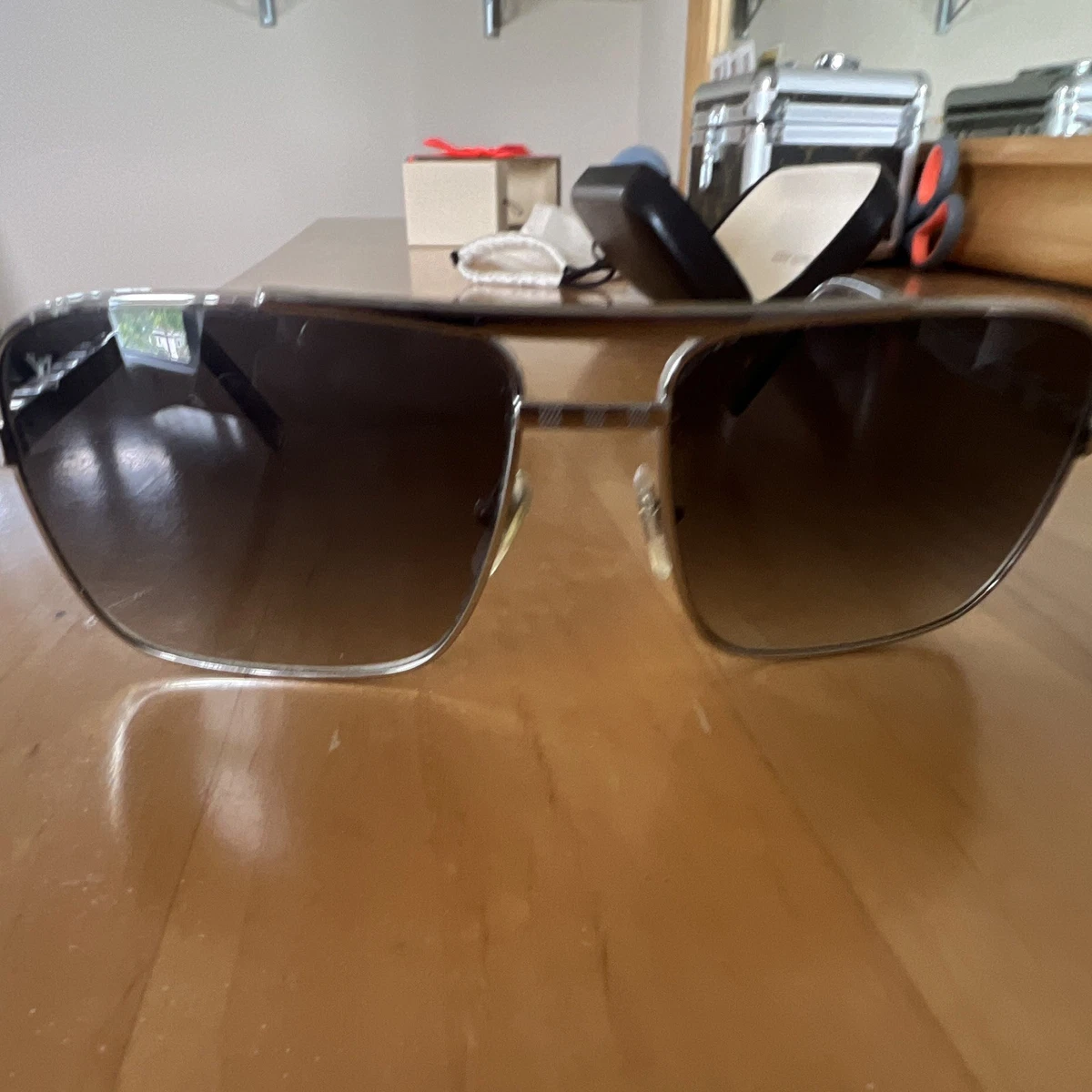 Louis Vuitton Brown Sunglasses for Men for sale | eBay