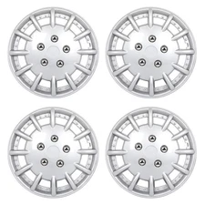 4Pcs 13 Inch Universal Wheel Hub Caps Snap On Wheel Hub Caps For R13 Tire 4 Lug