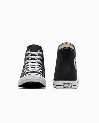 Size 8.5 - Converse Chuck Taylor All Star High Black for sale