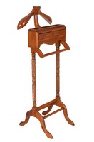 Herrendiener Mahagoni – Butler KleiderstäNder Mit Schubladen Antik Stil