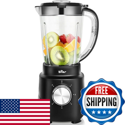 Bear 800W 6-Speed Blender, Smoothie Blender for Kitchen with 50oz(1.5L) BPA-Free