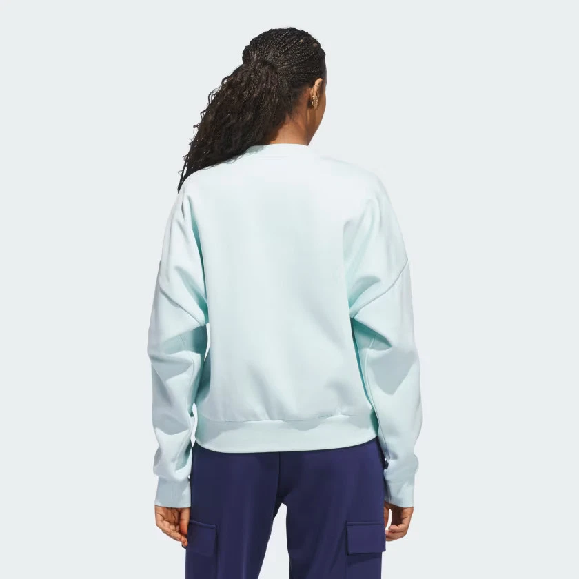adidas women Cozy Holiday Graphic Sweatshirt - Image 2 of 4