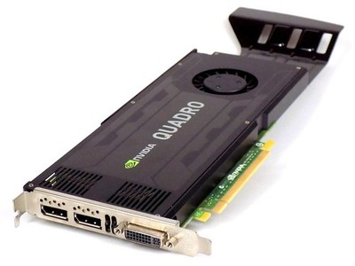 3GB HP 713381-001 Nvidia Quadro K4000 GDDR5 PCI-E x16 Grafikkarte, DisplayPort