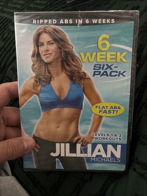 JILLIAN MICHAELS - 6 Week Six Pack DVD NEW/SEALED
