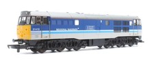 LIMA 'OO' GAUGE L205255 REGIONAL RAIL BLUE CLASS 31 #31410 DIESEL LOCOMOTIVE