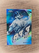 2019 Topps Fire - Maximum Velocity J.D. Martinez #MV-15 Blue Chip