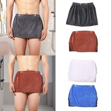 Microfiber Men's Bath Towel Shower Towel for Spa, Home, And Bathroom