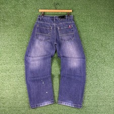 Vintage 2000s SouthPole Baggy Y2K Skater Grunge Denim Jeans Men's 30x27 READ