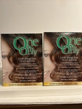 2 X One 'N Only Perms - Low-Ammonia Texturizing with Argan Oil - Smooth  Shiny