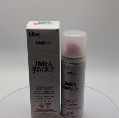 Bliss Firming Luminous Tinted Body Spray Medium to Deep Glow 1.0 oz Full Body