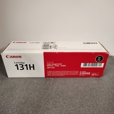 Canon 131H Black High Capacity Ink Cartridge Genuine OEM Original NEW/SEALED