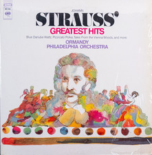 JOHANN STRAUSS Johann Strauss' Greatest Hits 1969 LP Vinyl Album: EX/EX MS 7502