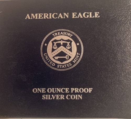 2011 “W”  $1 PROOF American Silver Eagle Box & COA | No Coin