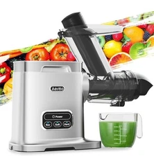 Aeitto Cold Press Juicer Machines, 3.6 Inch Wide Chute, Large Capacity