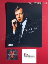 William B. Davis autographed signed 8x10 photo The X-Files JSA COA smoking man