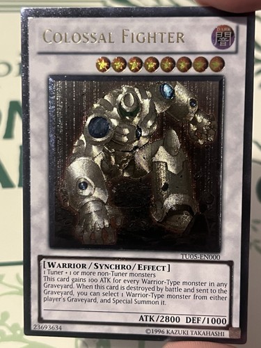 Yu-Gi-Oh! Colossal Fighter - TU05 Ultimate Rare - Picture 2 of 9