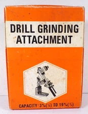 NEW BOXED VINTAGE HEAVY-DUTY DRILL GRINDING ATTACHMENT 1/8" TO 3/4" CAPACITY