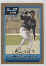 2006 Bowman Prospects Gold Alejandro De Aza #B8 l7y