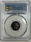 1909-S 1C VDB Lincoln Wheat Cent PCGS Genuine VF Detail. Key Date
