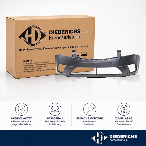 StossfÄNger Vorne Diederichs 6553150 FÜR KIA Stossstange Bumper-image