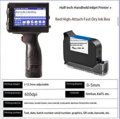 Handheld Mini Inkjet Printer for Printing Production Dates Date Coding Printer