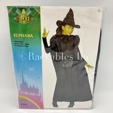 01853886 Spirit Halloween Kids Wicked For Good Movie Elphaba Costume Sizes Vary