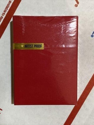 Rotes Labyrinth Artist Proof Spielkarten von Kings Wild Project - nur 20 hergestellt!