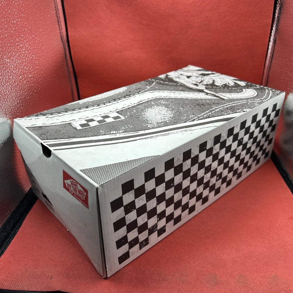 Mens VANS Chukka Low Denim Black Pewter Jean Pop Cush Skateboard Shoes SZ 12 - Image 4 of 4