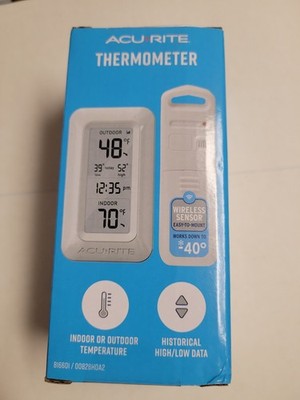 AcuRite Thermometer (2020) Brand New Factory Boxed USA Indoor / Outdoor Usage
