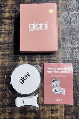 Giani Magnetic Lashes Kit Reusable False Eyelashes - New Open Box