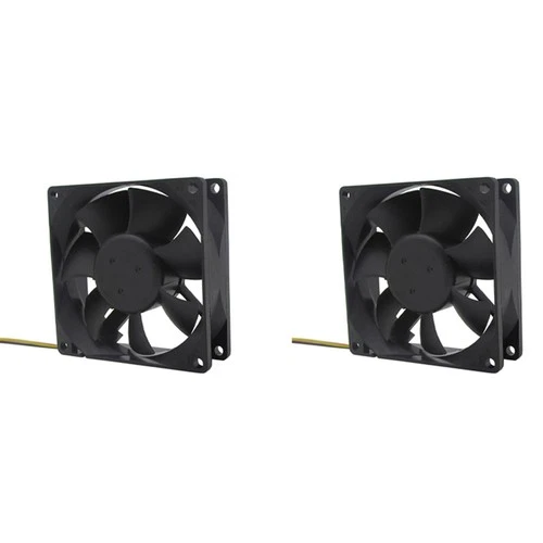 2X 24V 80mm 8cm Cooling Fan 80X80X25 mm 8025 PC Computer Case Fan DIY7810
