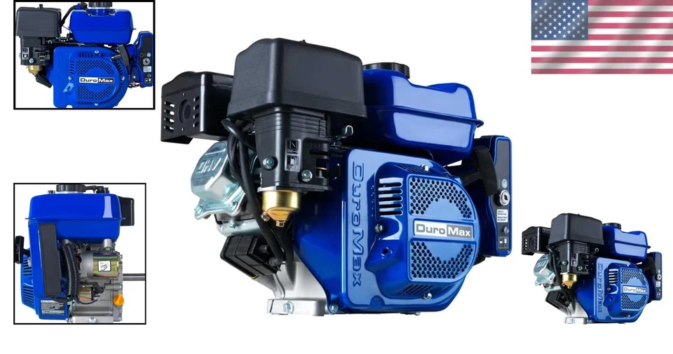 Compact 208cc Electric Start Gas Engine - Image 2 of 4