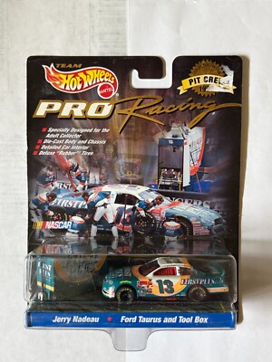 Hot Wheels Pro Racing Pit Crew 1998, #13 Jerry Nadeau First Plus Ford Taurus