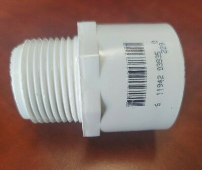 #ad CHARLOTTE PVC SCH 40 FEMALE SLIP IN 1 in. TO 1 IN. MALE THREADED REDUCER ADAPTER $9.99