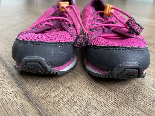 Sneakers slip on maglia ortolite ragazze viola nero UK 11 - Foto 6 di 11