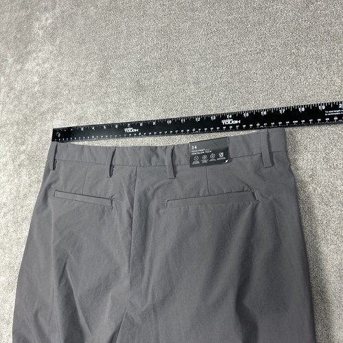 Neu mit Etikett Saks Fifth Avenue Herren Tech Hose grau Chino 34 x 32 Performance Stretch Golf - Bild 8 von 11