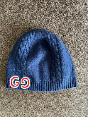 Gucci Kinder GG Strickmütze (Größe S) und Schal (16x140) separat erhältlich.