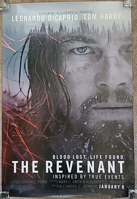 The Revenant 27x40 D/S Movie Poster Leonardo DiCaprio Tom Hardy 