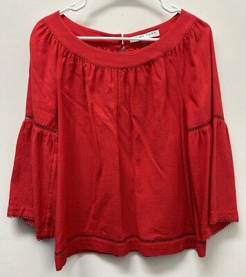 Trina Turk Women s Red Top Size Small