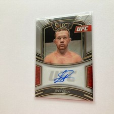 Petr Yan 2021 Panini Select UFC Signatures Autographed Auto Card 31/99