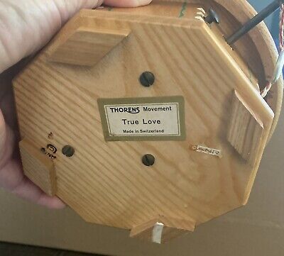 Vtg ANRI Music Box Thorens Movement True Love Works | eBay Vtg ANRI Music Box Thorens Movement True Love Works | eBay