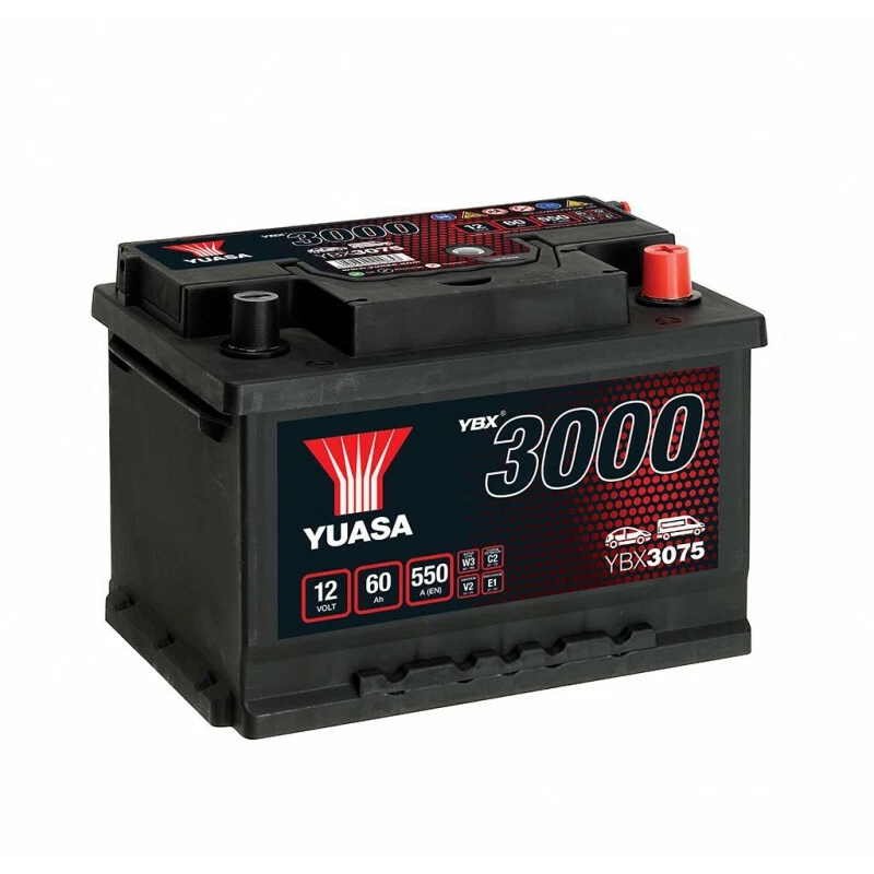 Batterie Yuasa SMF YBX3075 12V 60ah 550A - Photo 1/1