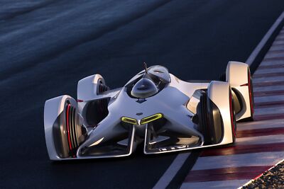 Cars 2014 chevrolet chaparral 2 x vision gran turismo Desk Mat Stitched