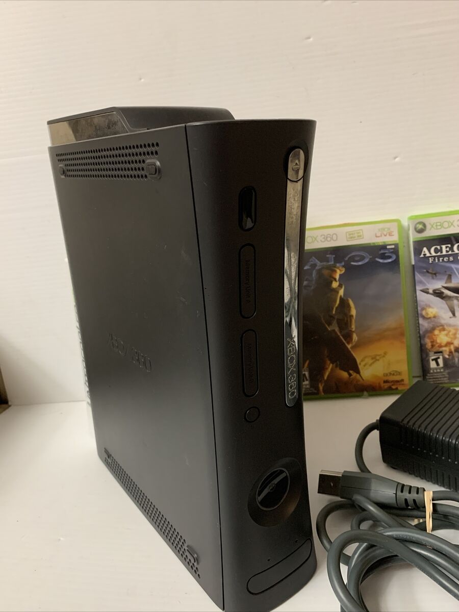 Microsoft Restored Xbox 360 Black Elite 120 GB Console Video India